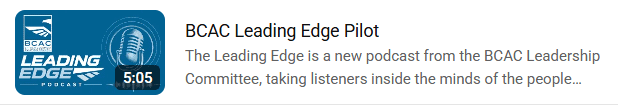 BCAC Leading Edge Pilot